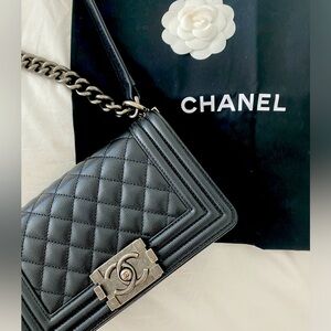 Chanel boy bag (Black)